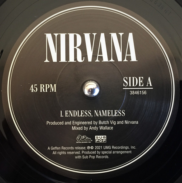 NIRVANA Nevermind - New Import Picture Disc w/Cover & HYPE Label 